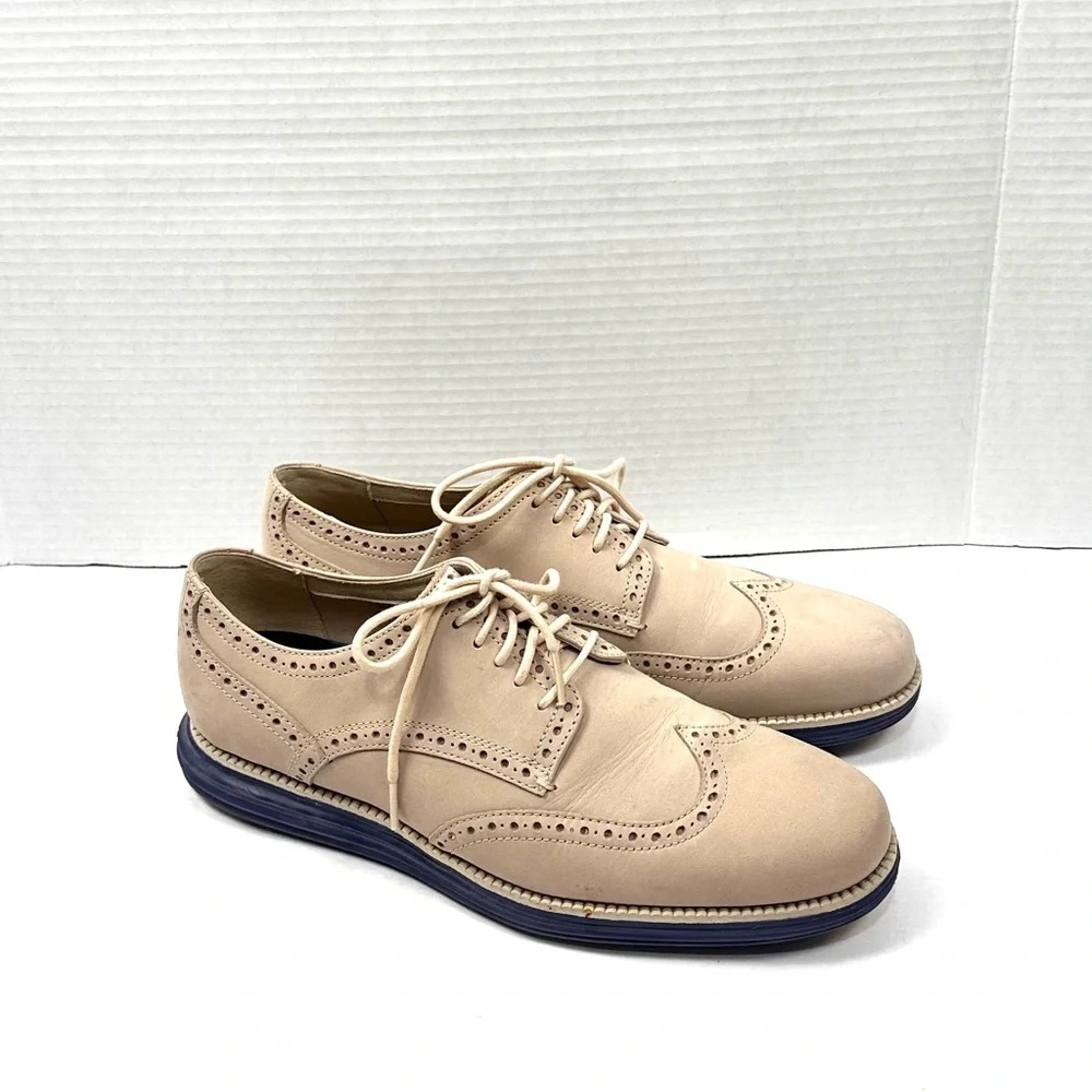 Cole Haan Original Grand Remastered Wingtip Nubuck Oxford Sz‎ 9